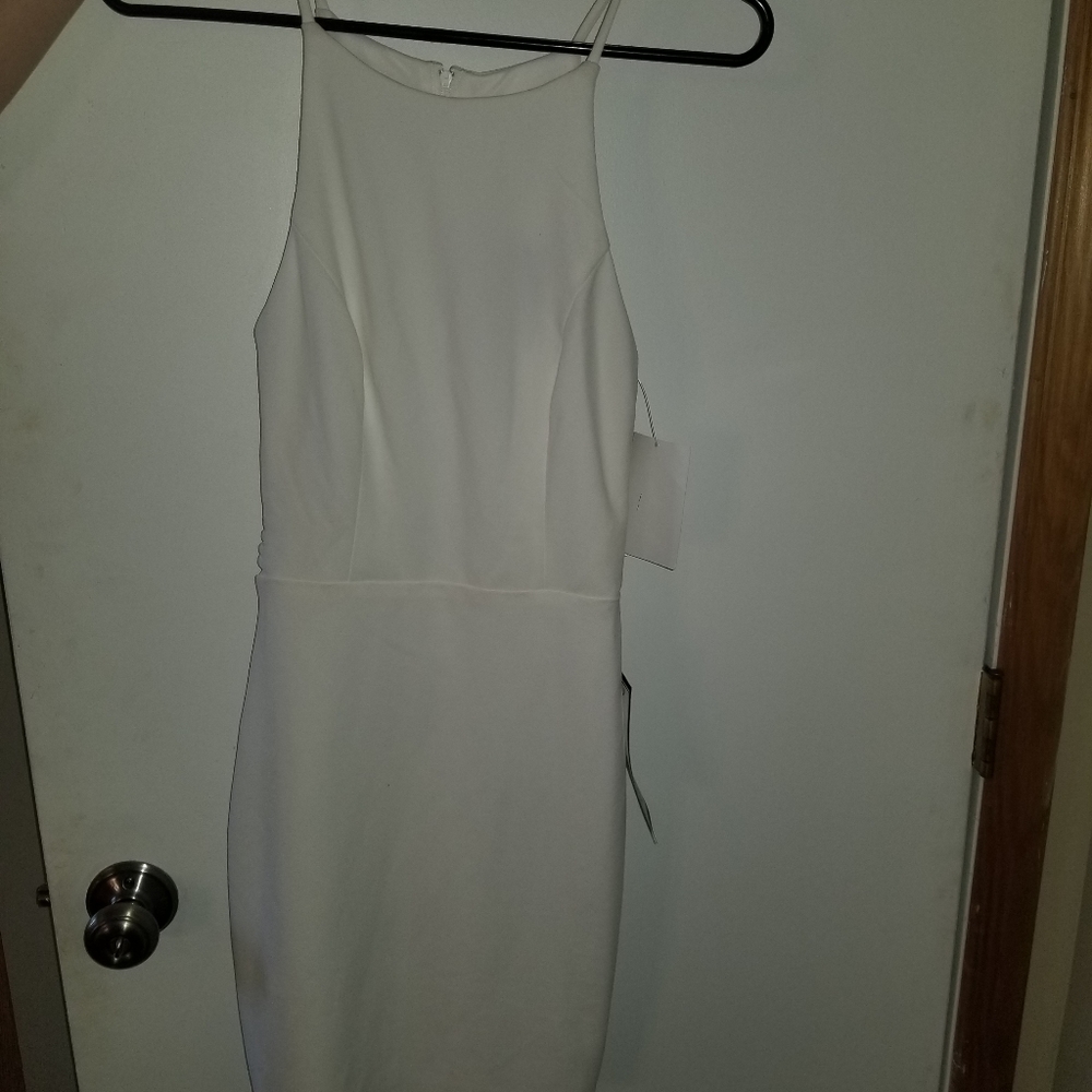 NWT white formal dress